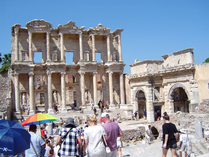 la bibliothque de Celsus, monument majeur d'phse